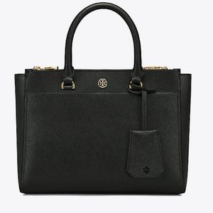 Tory Burch Robinson double zip tote